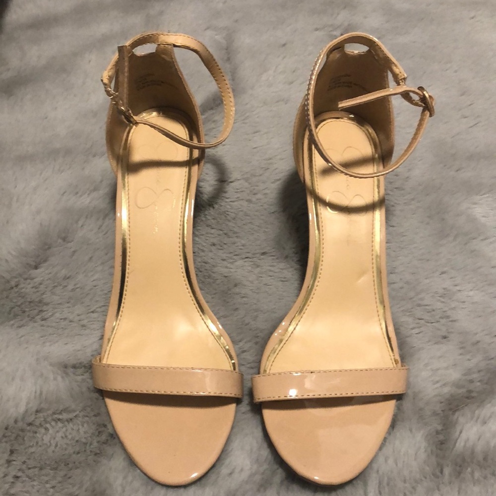 Nude stilettos